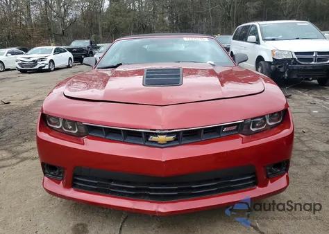 2015 Chevrolet Camaro 2Ss from USA, damaged, VIN 2G1FK3DJ5F9219570